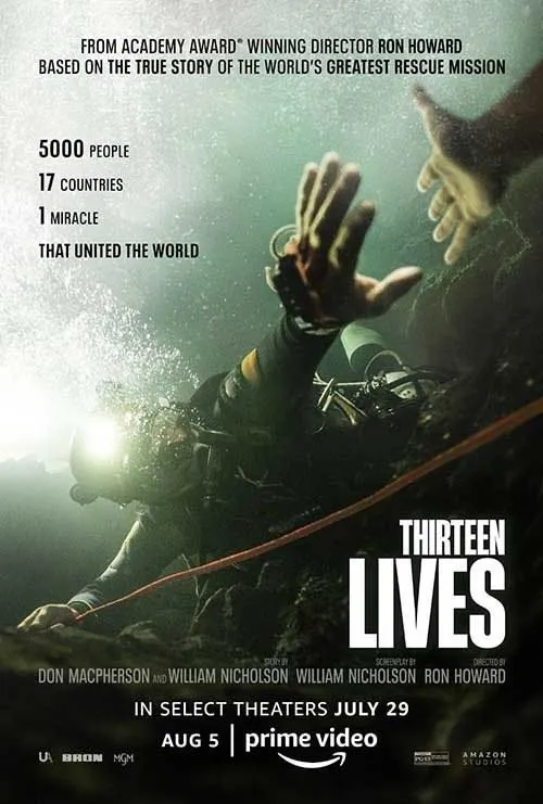 Thirteen Lives 4K drama movie poster Tvnexu